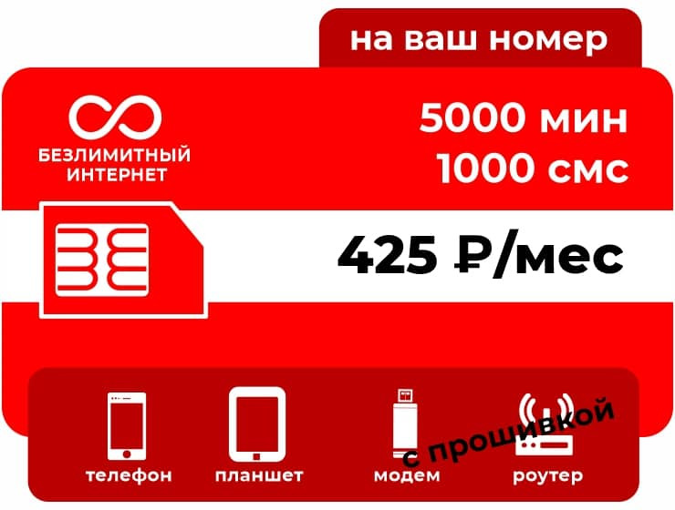 Тариф М-СЕТЬ Умный XL Фикс
