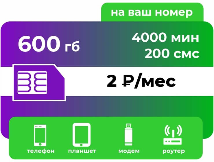 Тариф Мегафон Космос